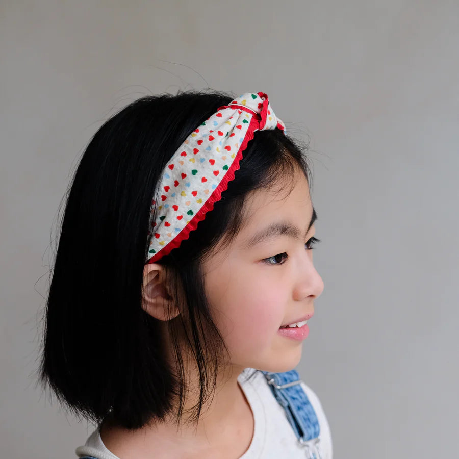 Heart Printed Knotted Alice