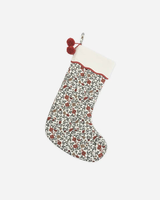 Noel Stocking - Holiday Floral