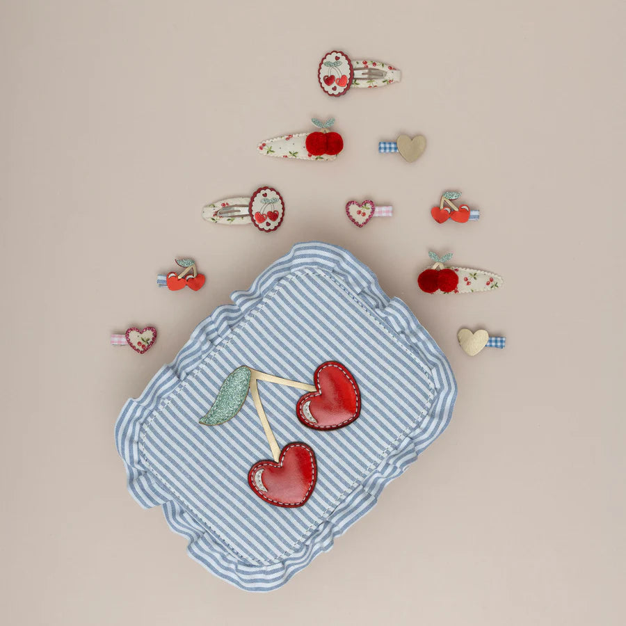 Red Cherries Mini Clips