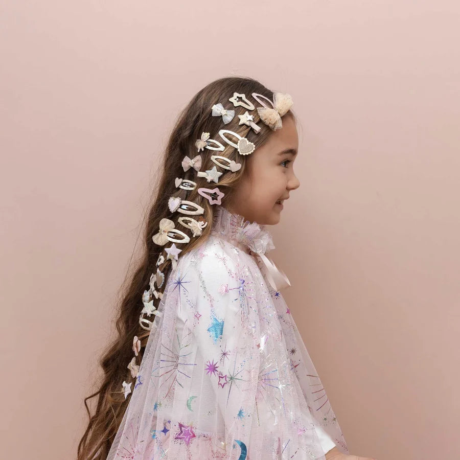 Tutu Bow Salon Hair Clips