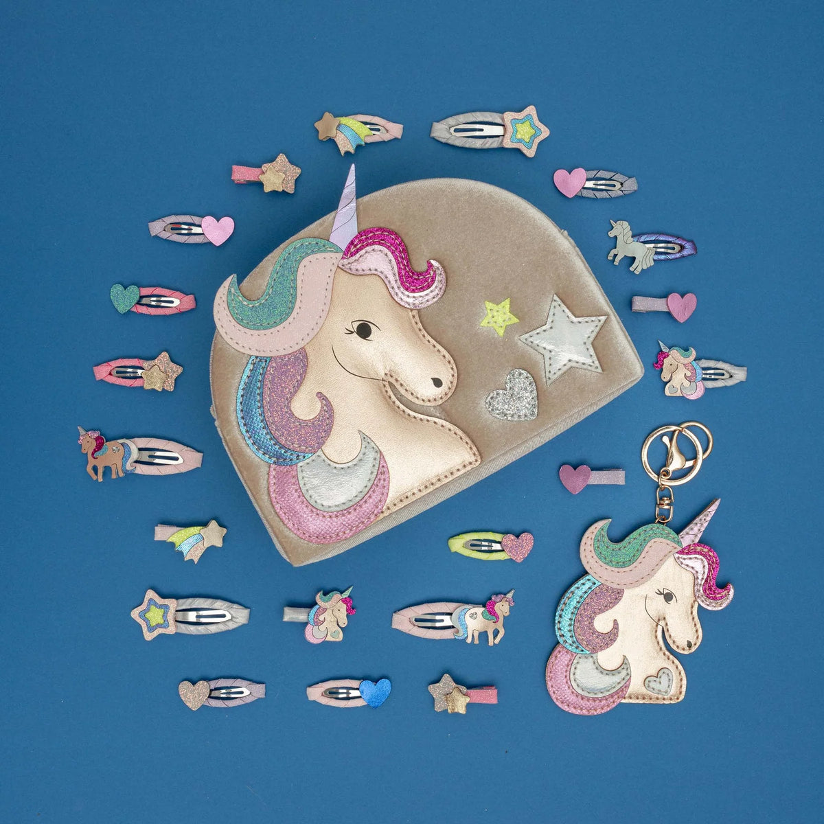 Happy Heart Mini Clips