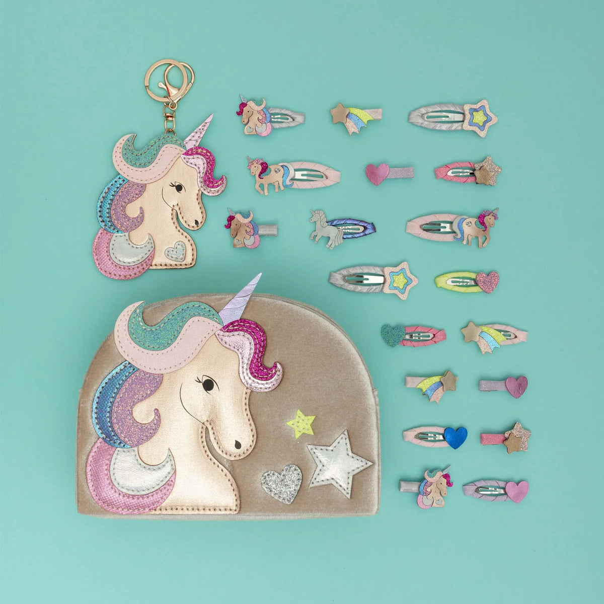 Unicornland Mini Clips Bright Multi