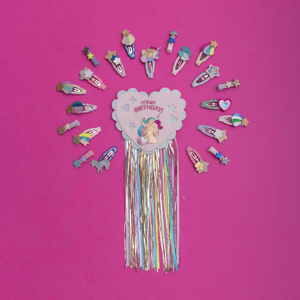 Unicornland Mini Clips Bright Multi
