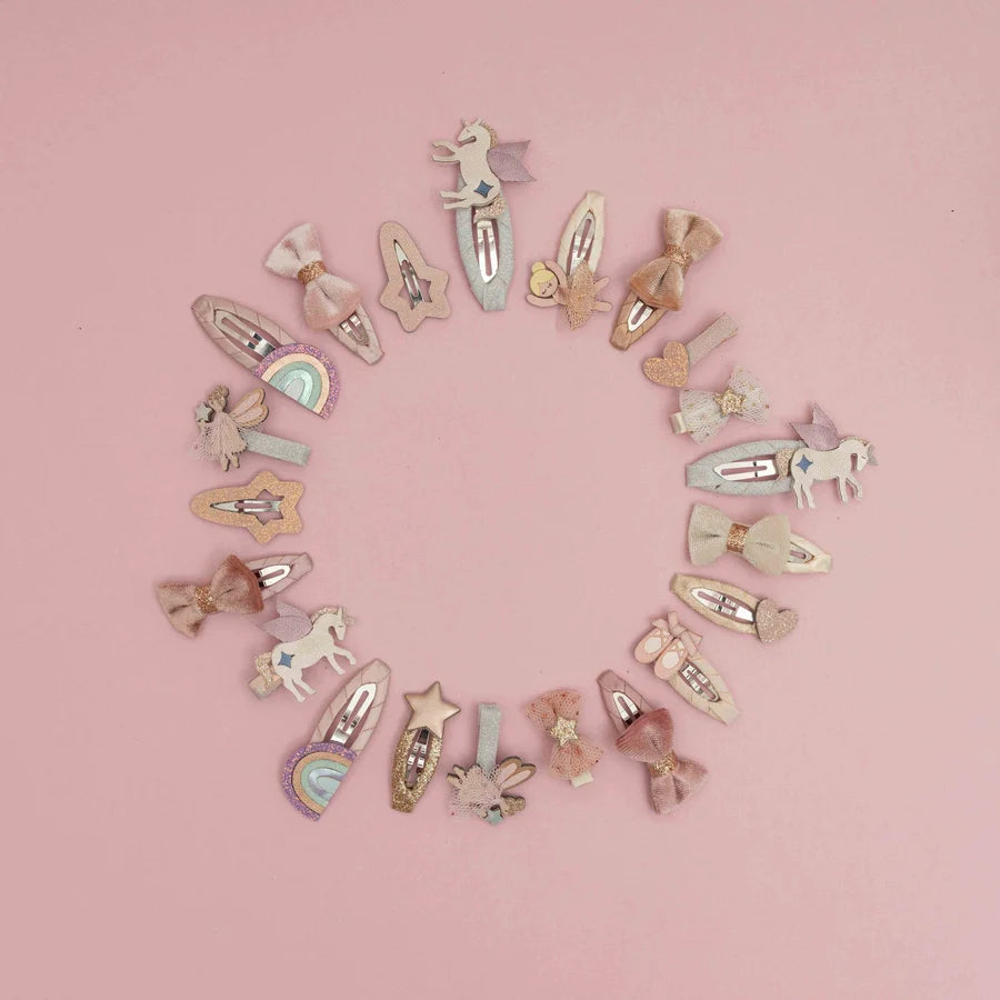 Tutu Bow Salon Hair Clips