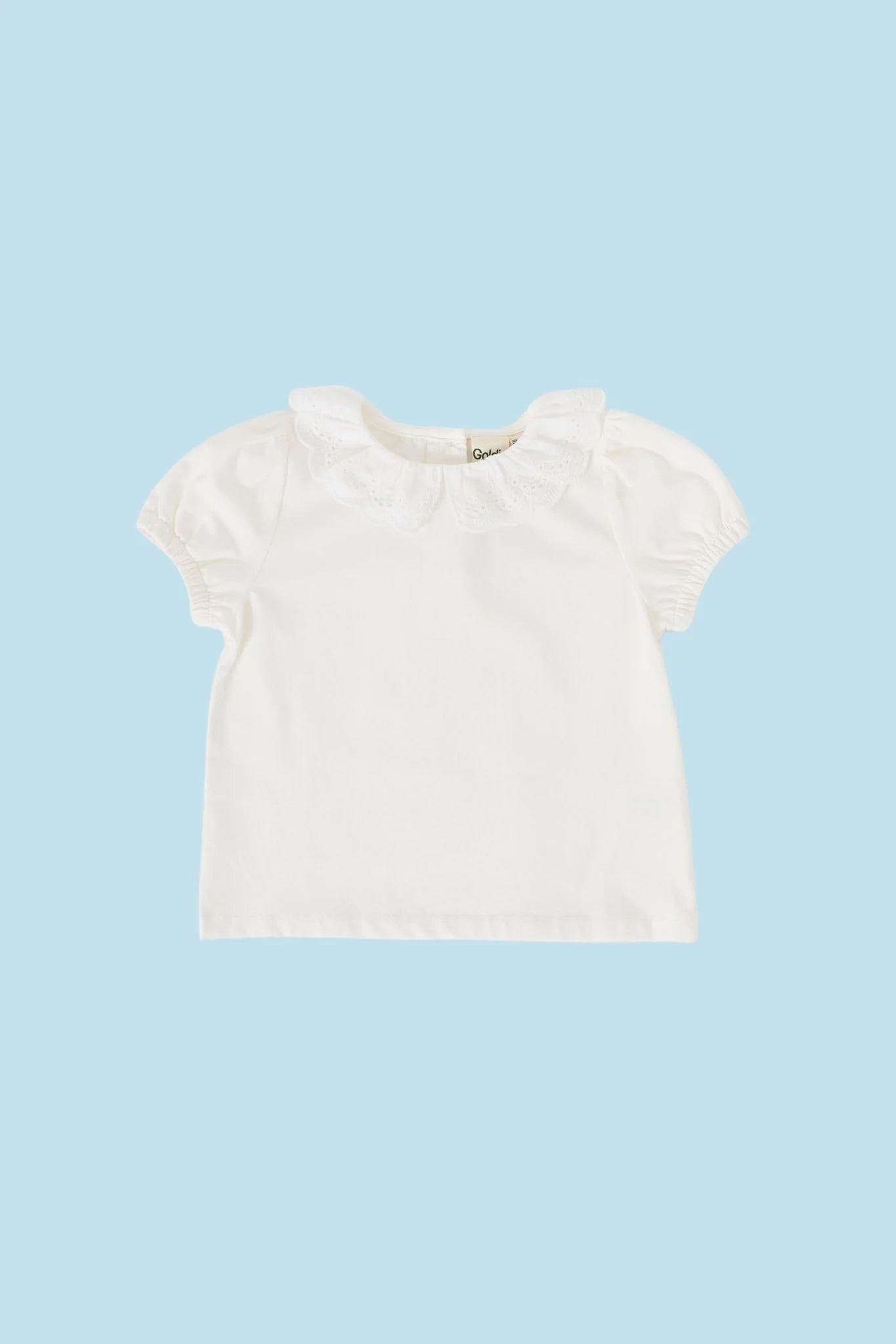 Laura Puff Sleeve Collar Top