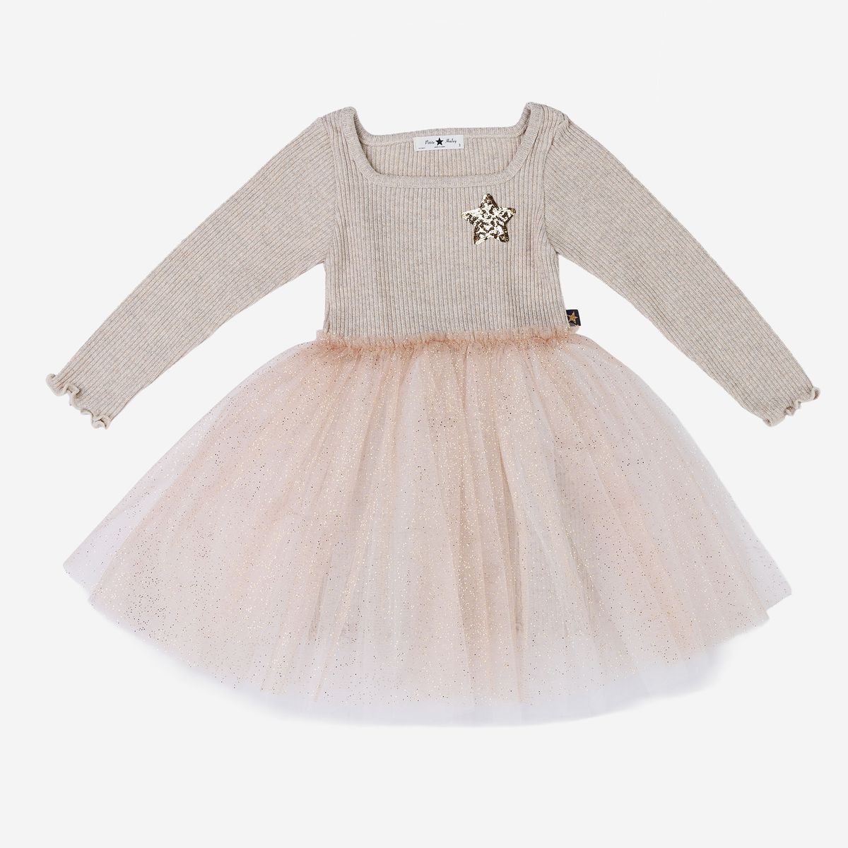 Lilia Star Long Sleeve Tutu Dress