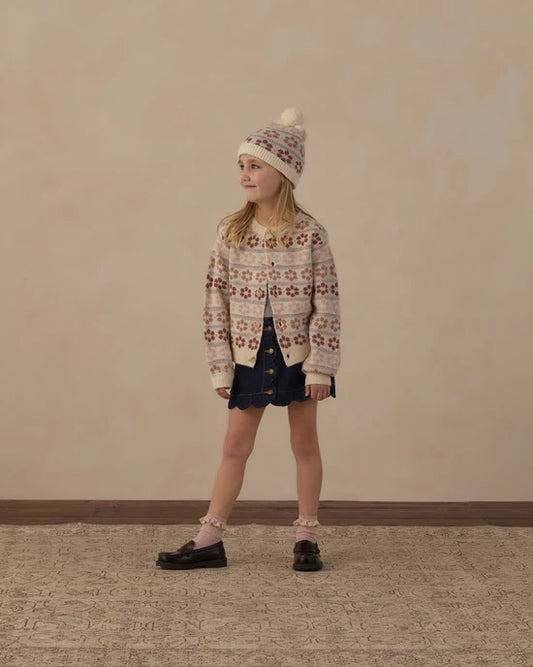 Scallop Mini Skirt