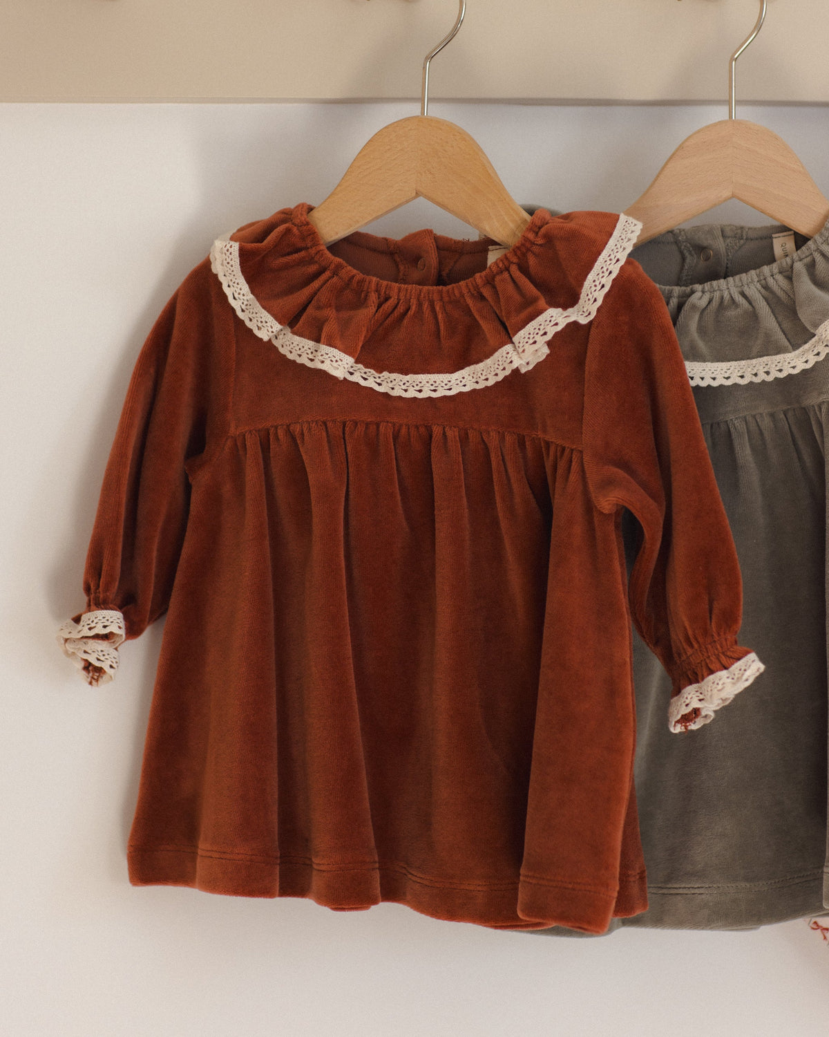 Velour Baby Dress