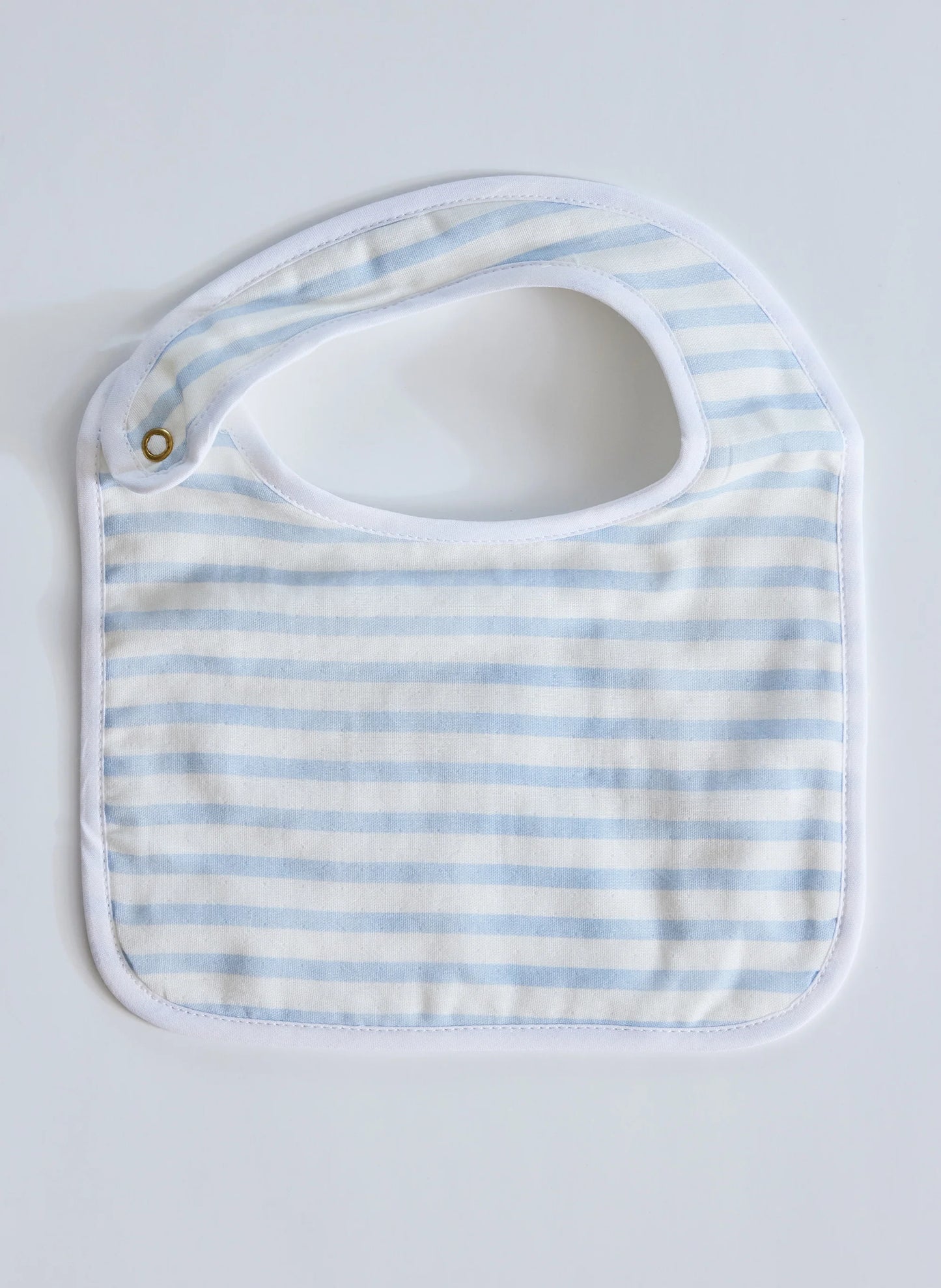 The Perfect Bib-Blue & White Stripe