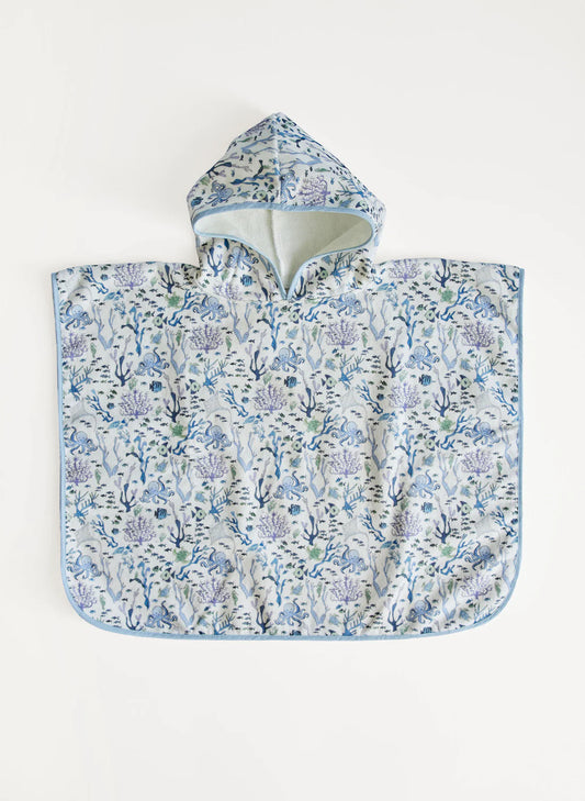 Coral Reef Swim Poncho Multi 1-4Y