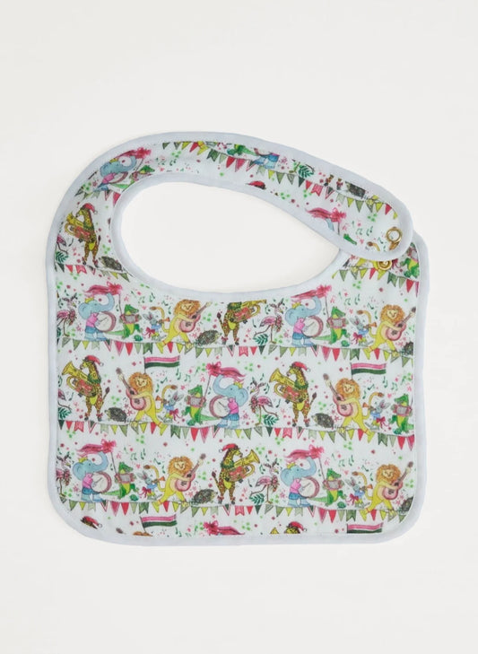 Musical Jubilee Bib - White