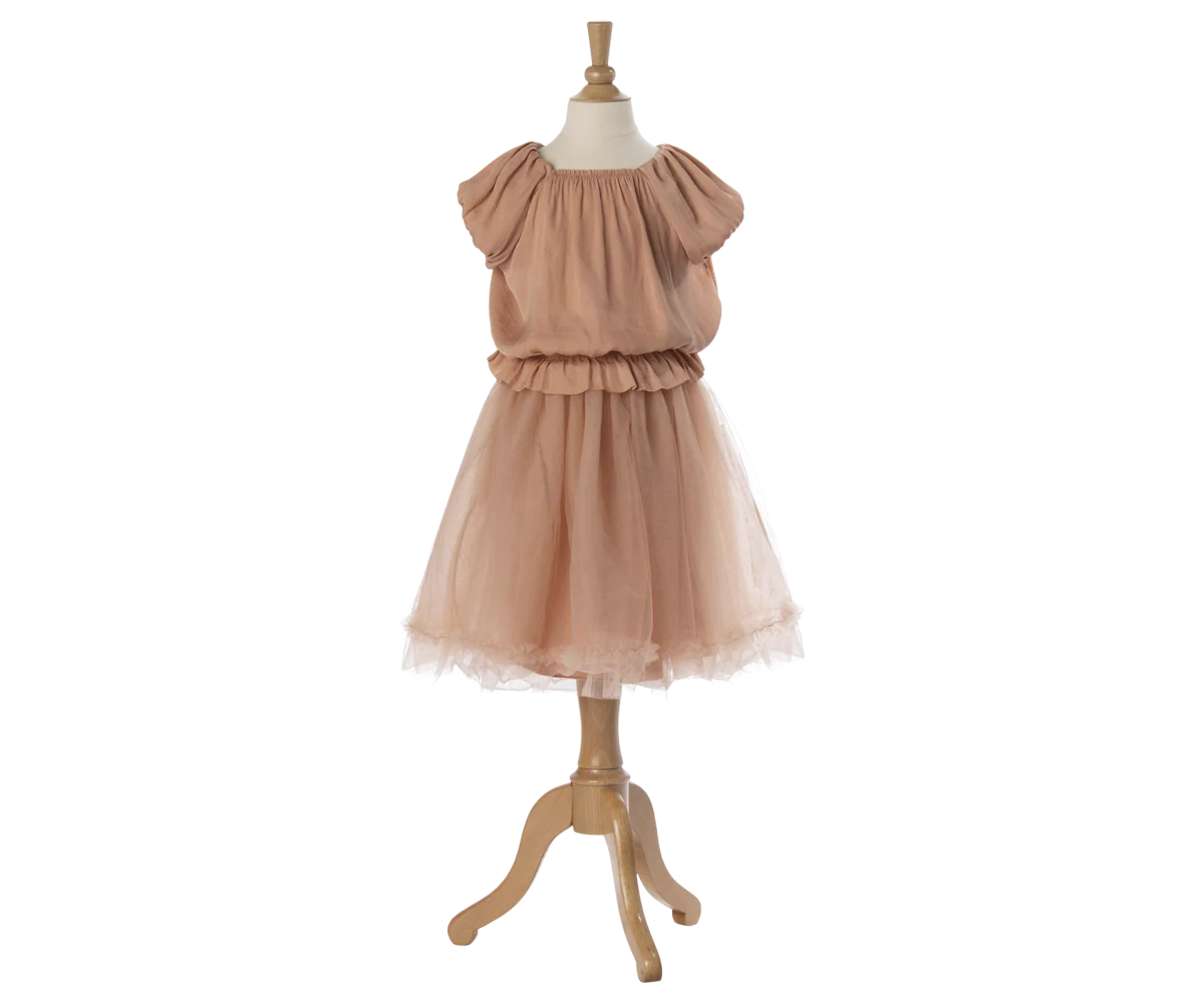 Princess Tulle Skirt, 6-8yr - Melon