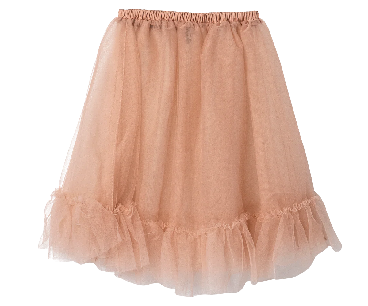 Princess Tulle Skirt, 6-8yr - Melon