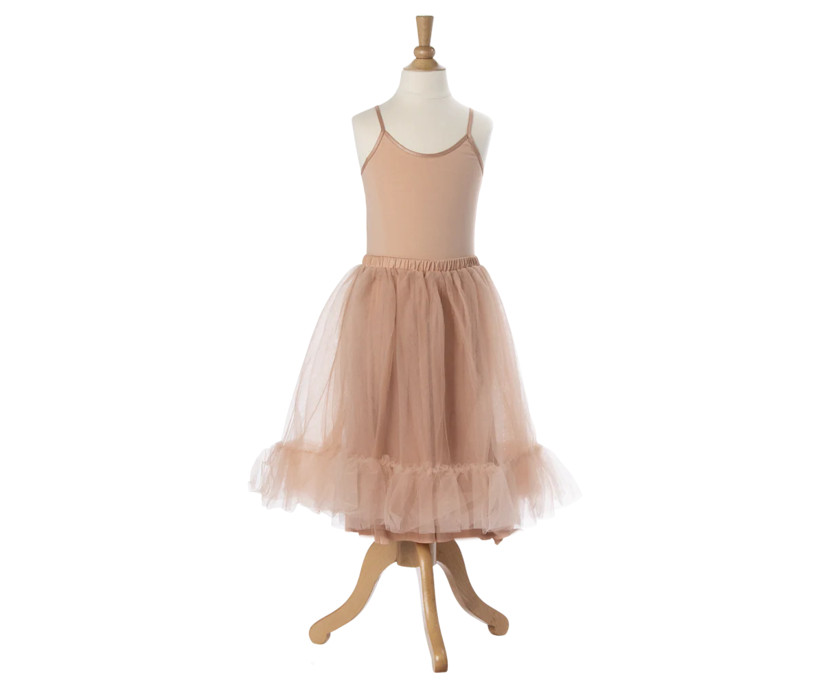 Ballerina dress, 6-8 yr - Melon