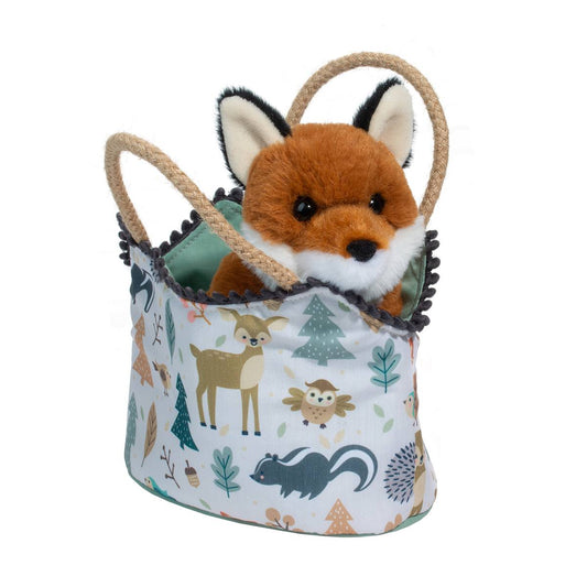 Magical Forest Sak With Sitting Fox