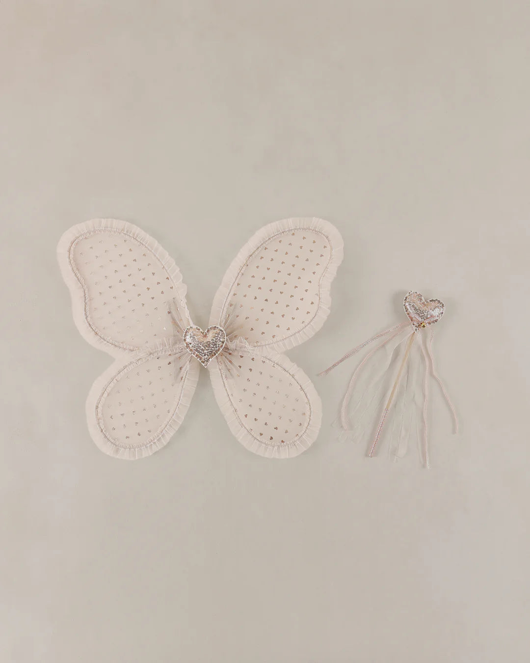 Fairy Set - Rose Gold Hearts