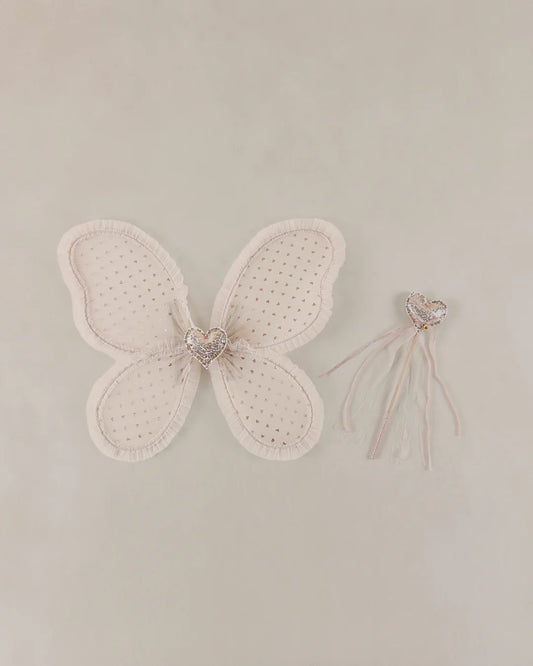 Fairy Set - Rose Gold Hearts