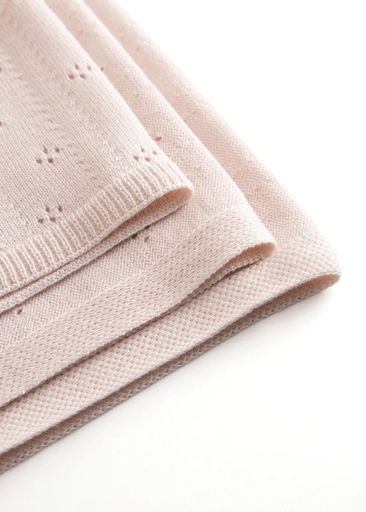 Blanket Alia - Misty Pink