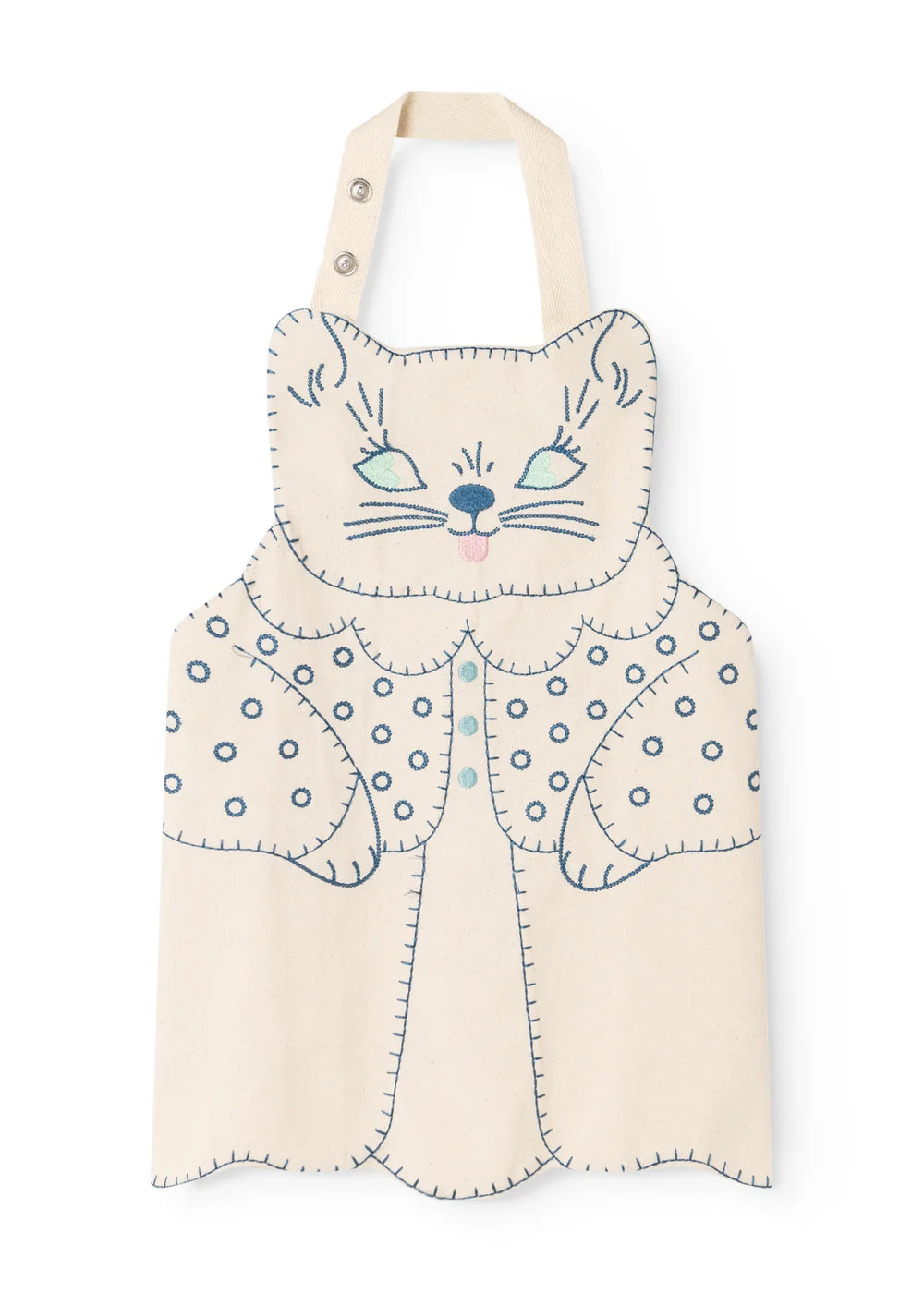 Kitty Apron - Natural