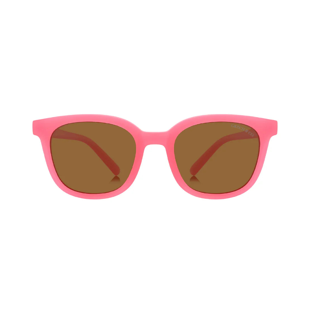 Classic Wayfarer - Bio Based - Bendable - Polarized - Bubble Gum (3-8Y)