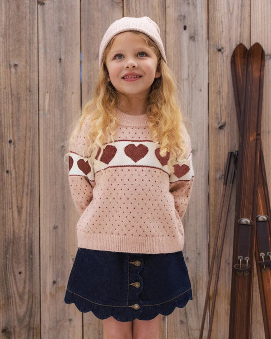 Scallop Mini Skirt