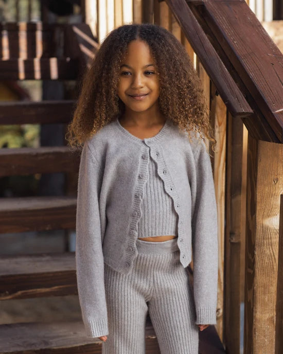 Fuzzy Knit Lounge Set
