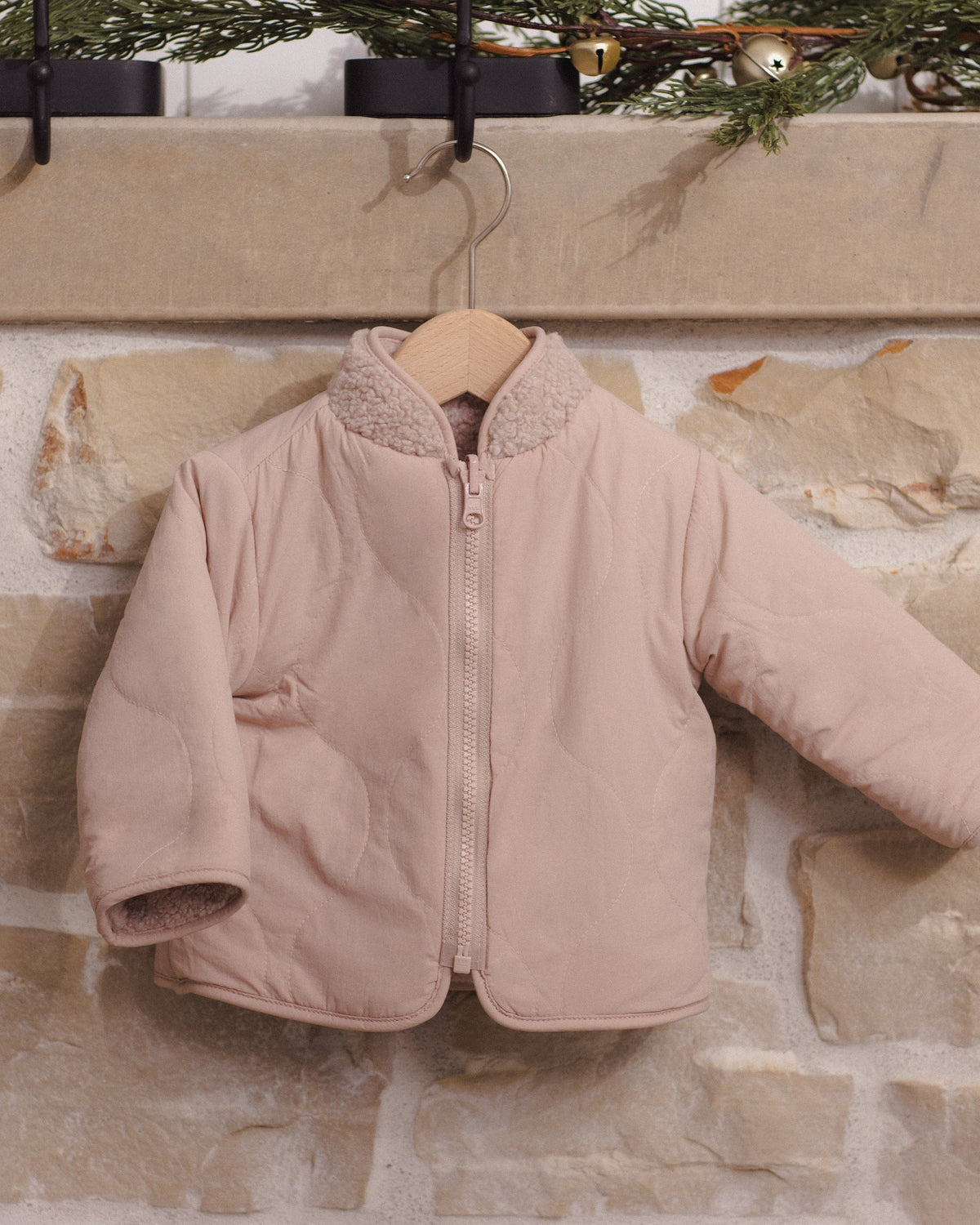 Shearling Zip Jacket