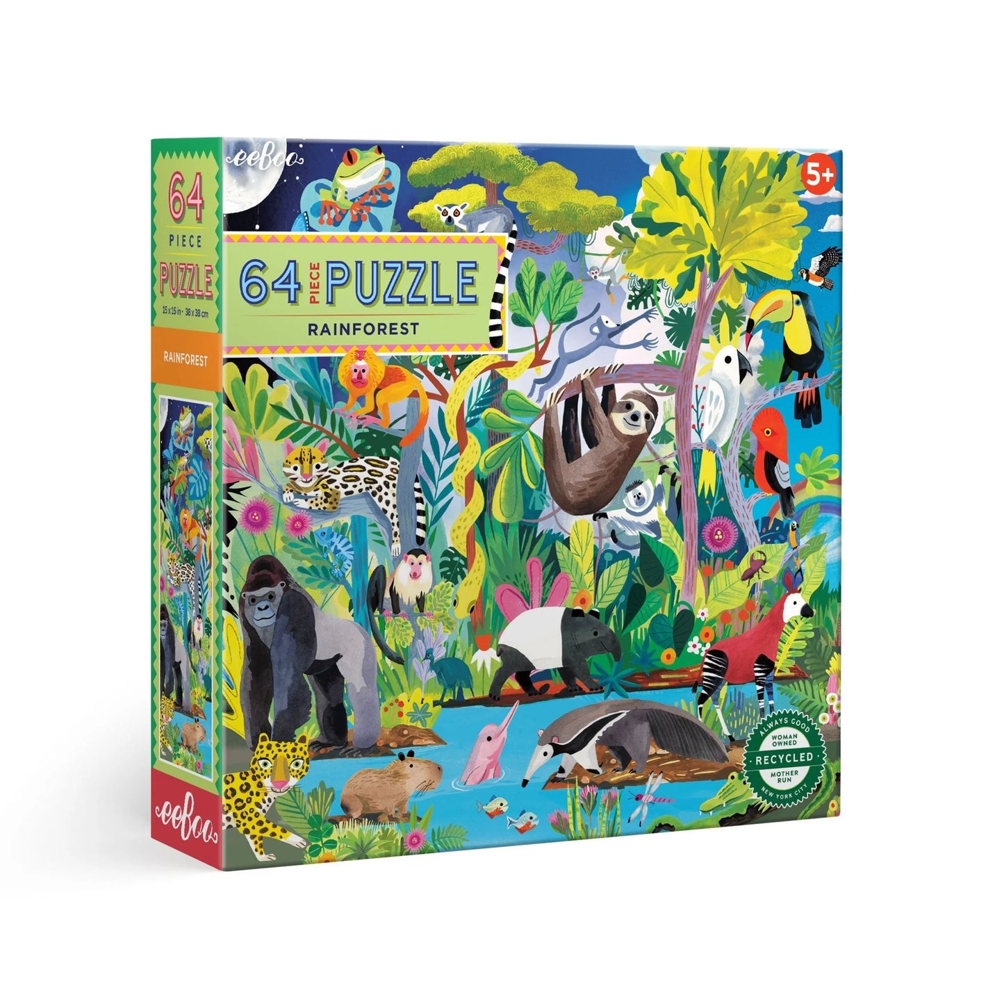 Rainforest 64 Piece Puzzle