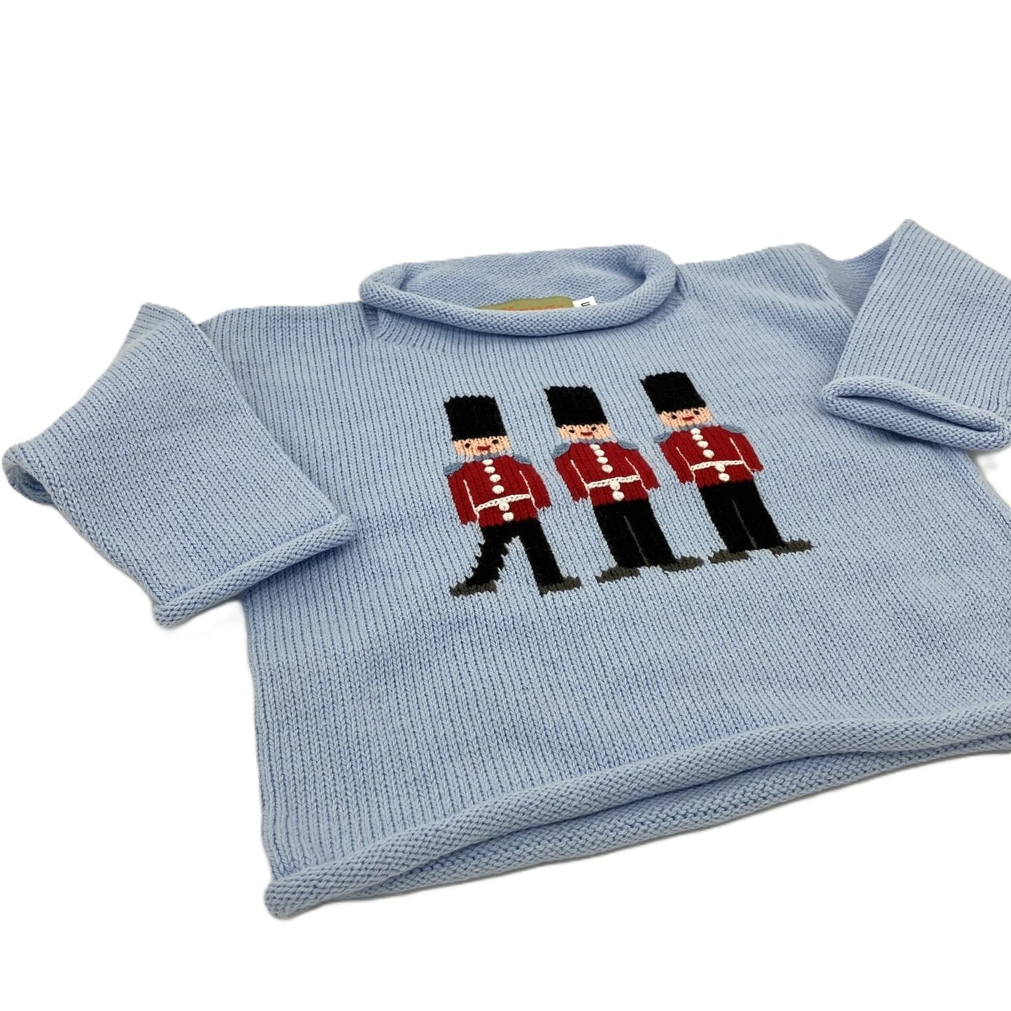 Three Toy Soldiers  - Baby Sweater