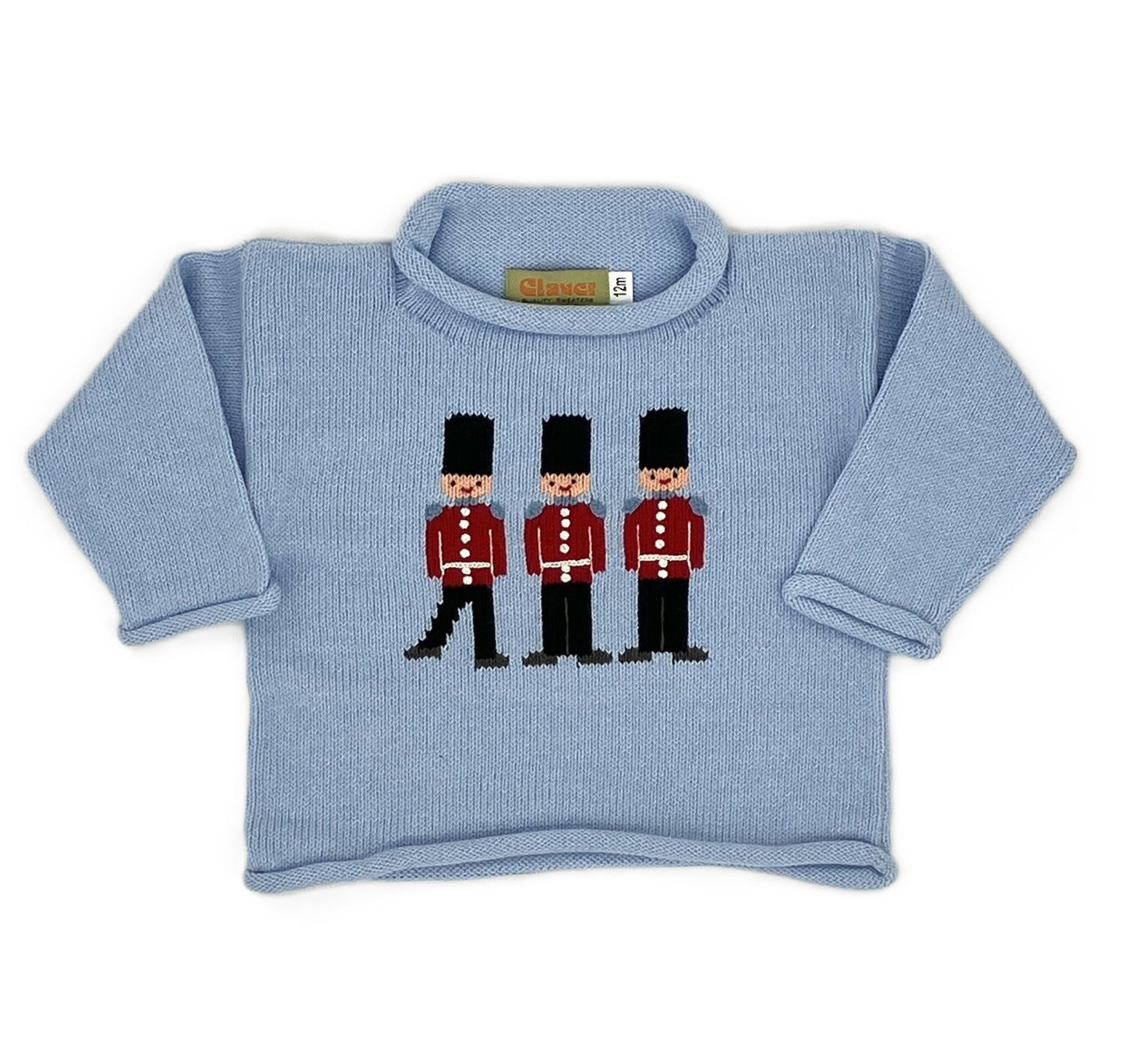 Three Toy Soldiers  - Baby Sweater