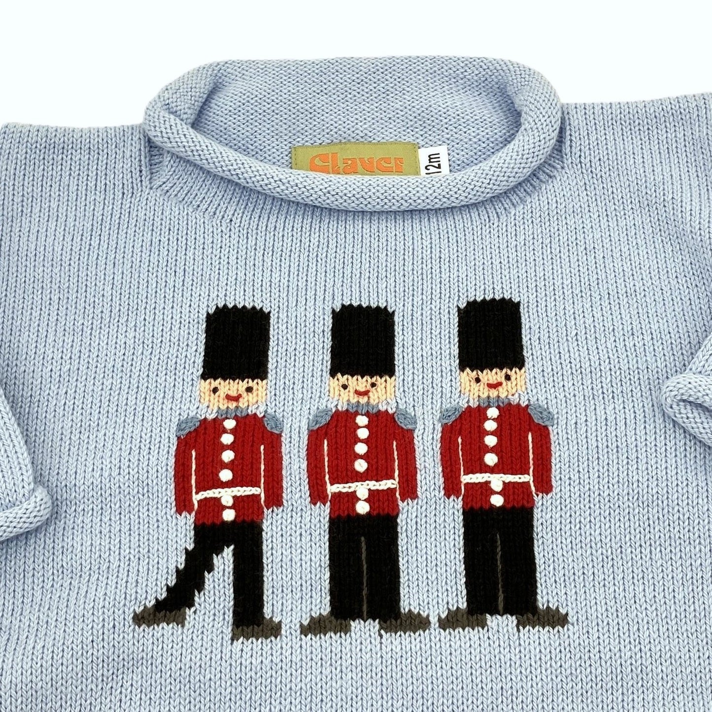 Three Toy Soldiers  - Baby Sweater