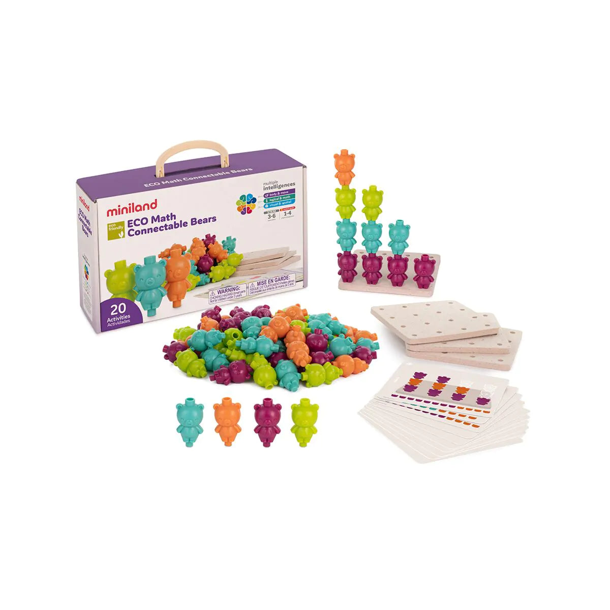 ECO Math Connectable Bears