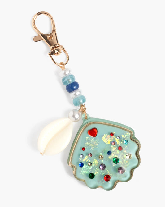 Sparkle Shell Bag Charm