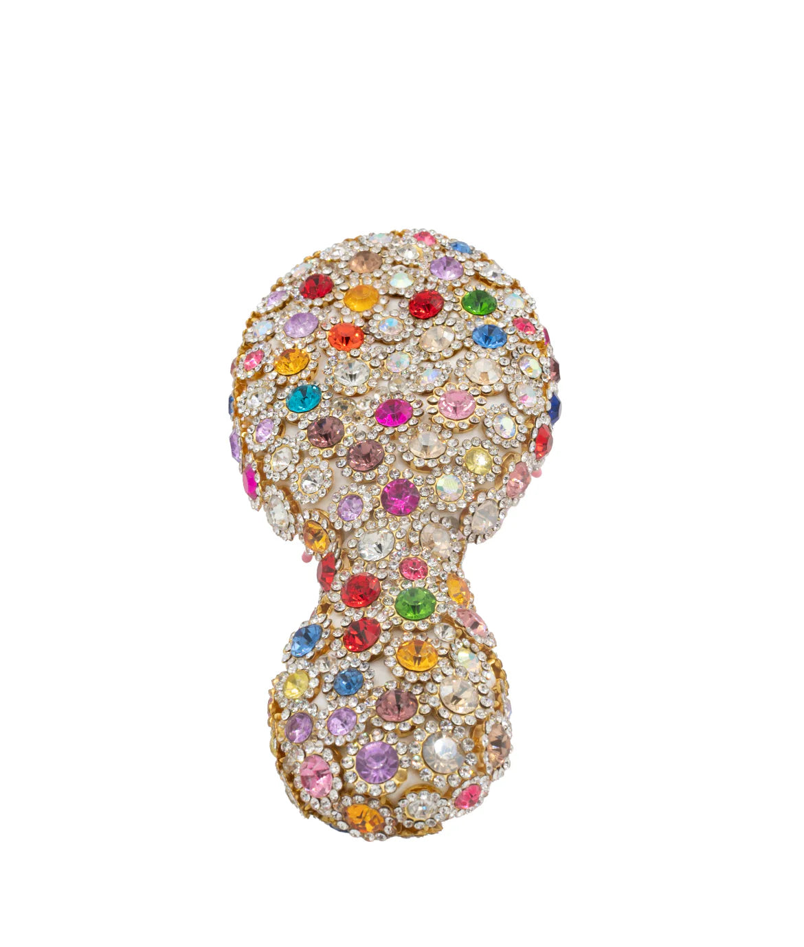 Fully Jeweled Hairbrush