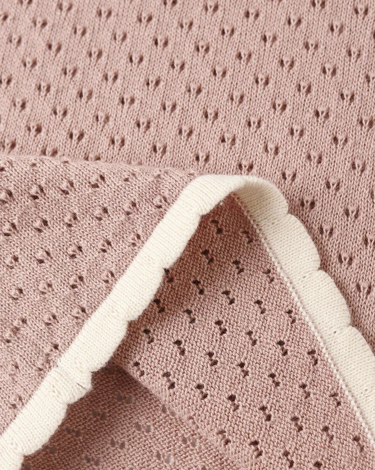 Pointelle Knit Pant