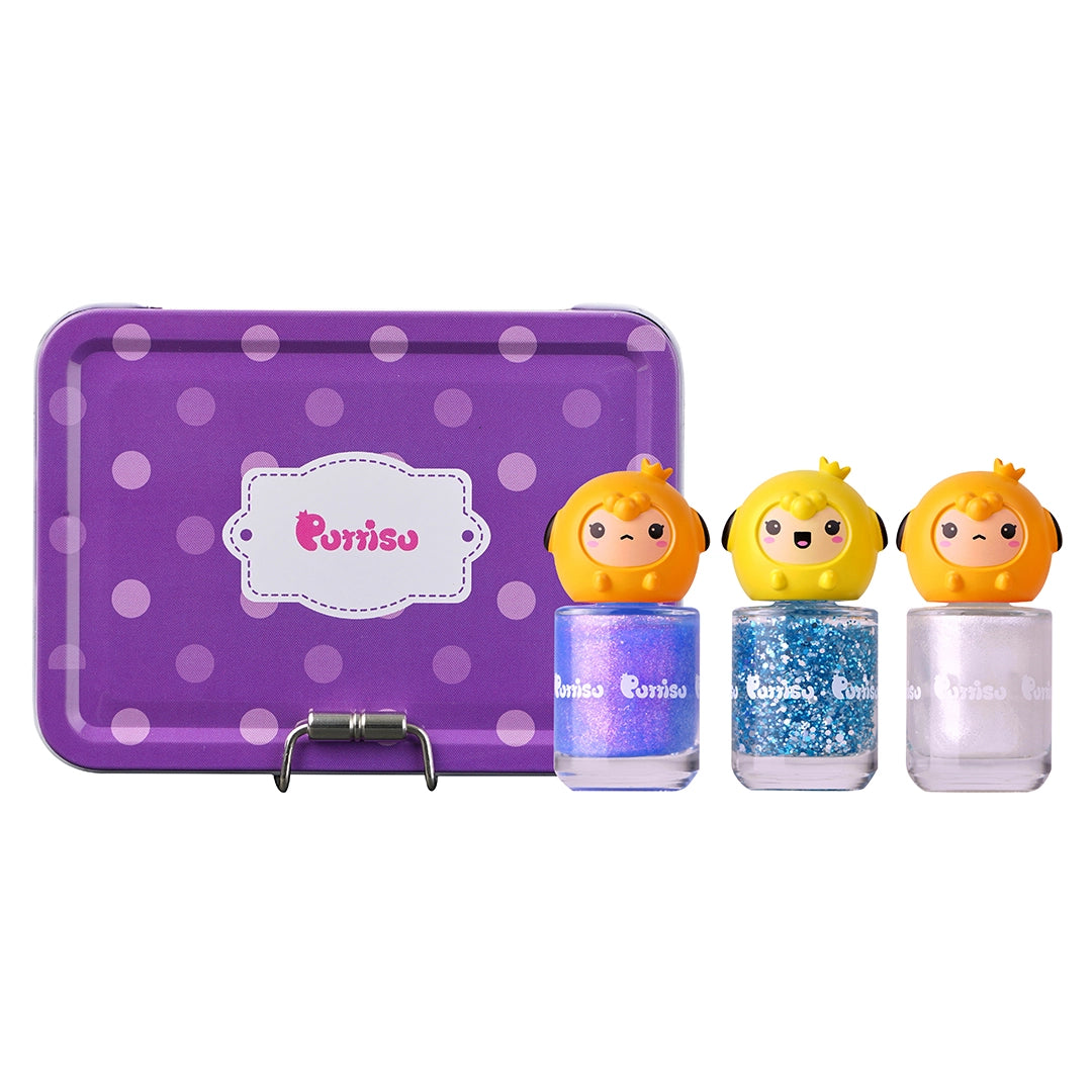 3-Color Nail Art Kit - Snow Cone