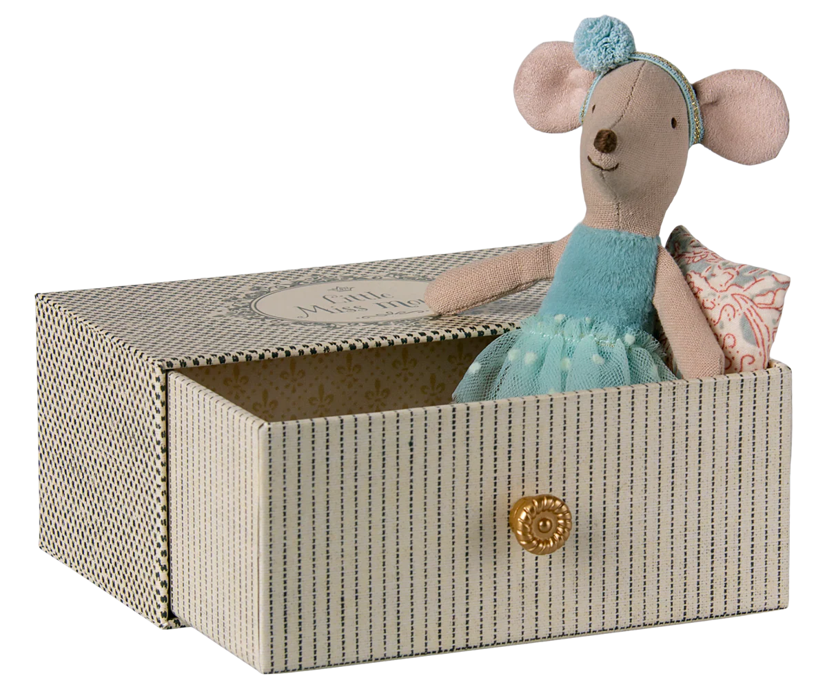 Dance mouse in daybed, Little sister - Blue
