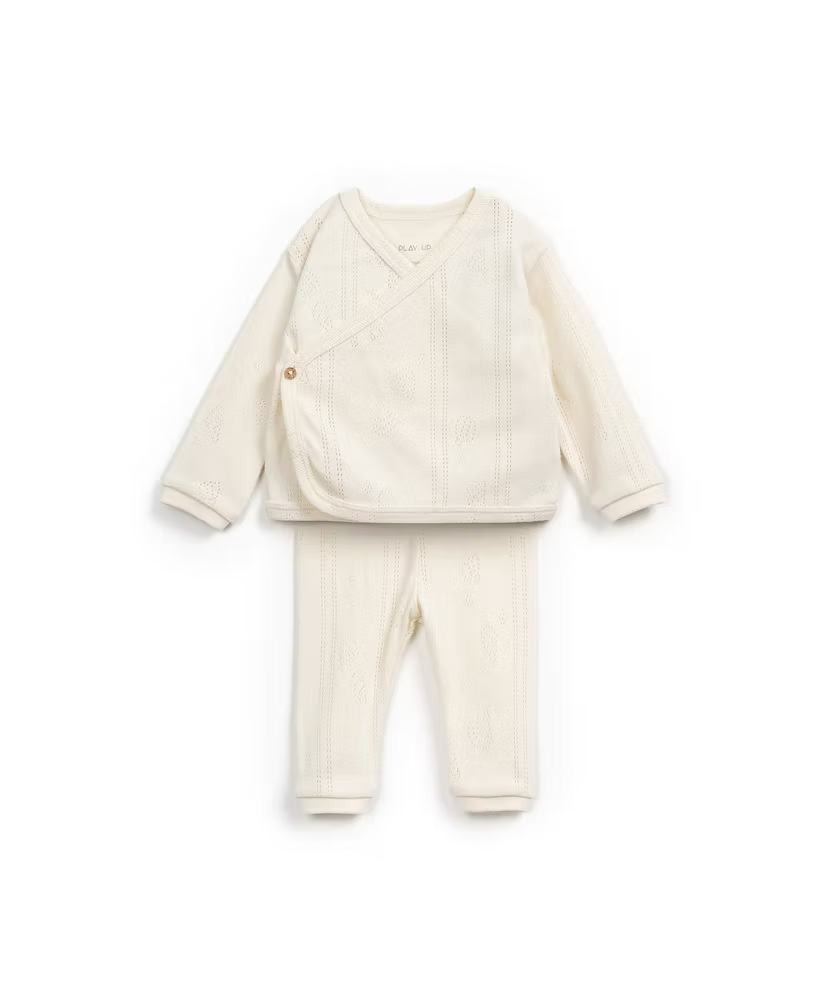 Sweater + Trousers Ajour Set