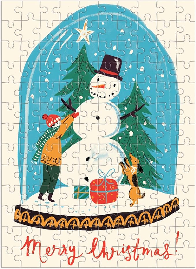 130 Piece Mini Puzzle - Snow Globe