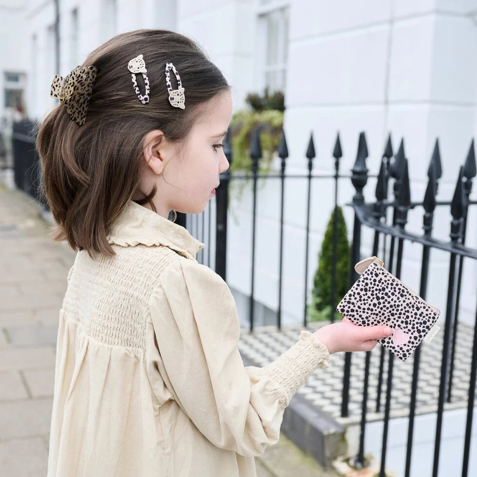 Leopard Love Scalloped Claw Clip