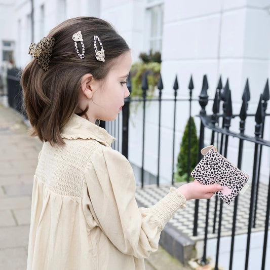Leopard Love Scalloped Claw Clip