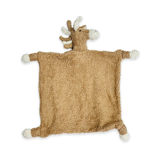Organic Sherpa Lovey Blanket - Horse
