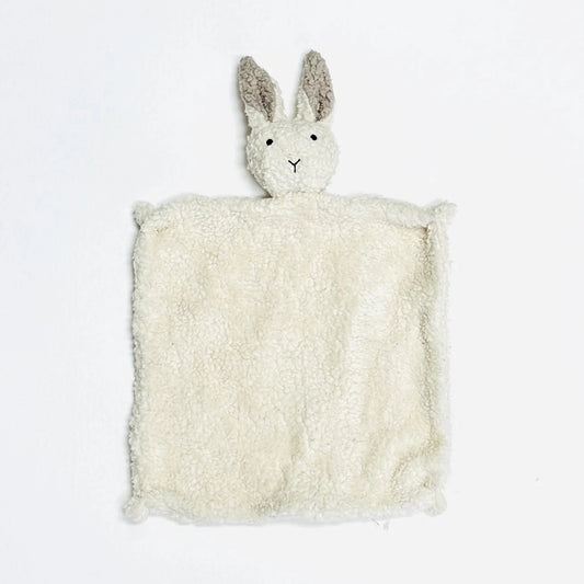 Organic Sherpa Lovey Blanket - Bunny