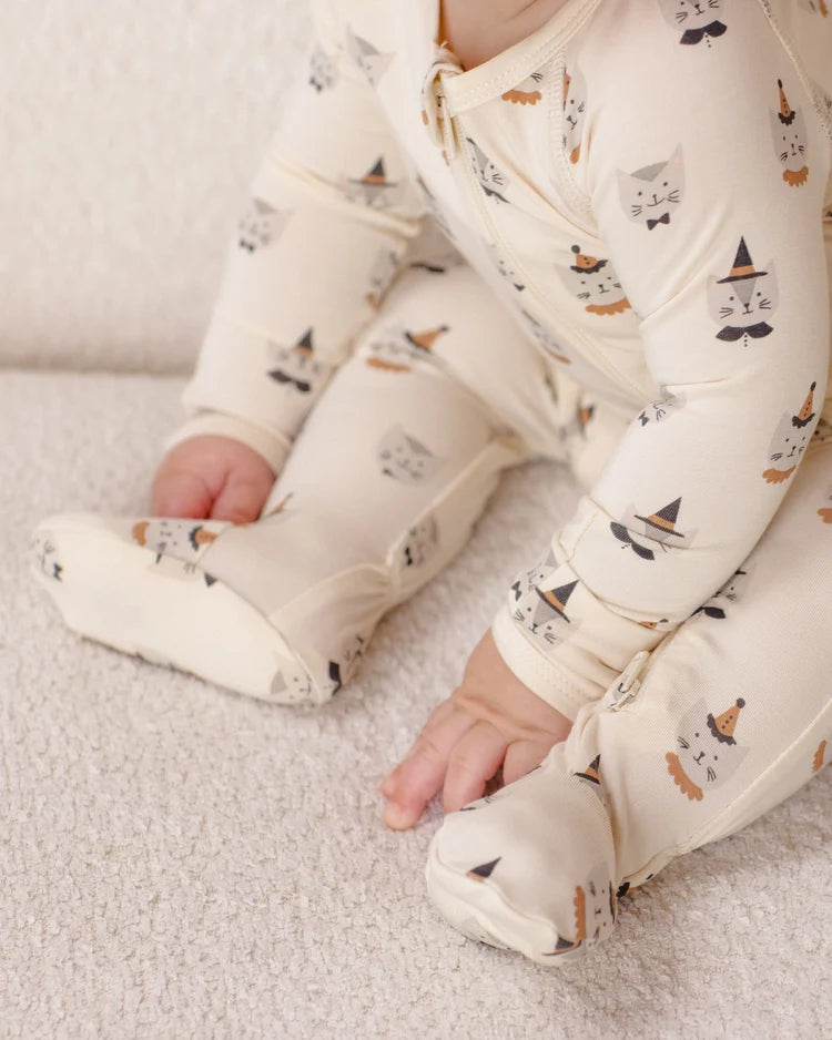 Bamboo Zip Footie
