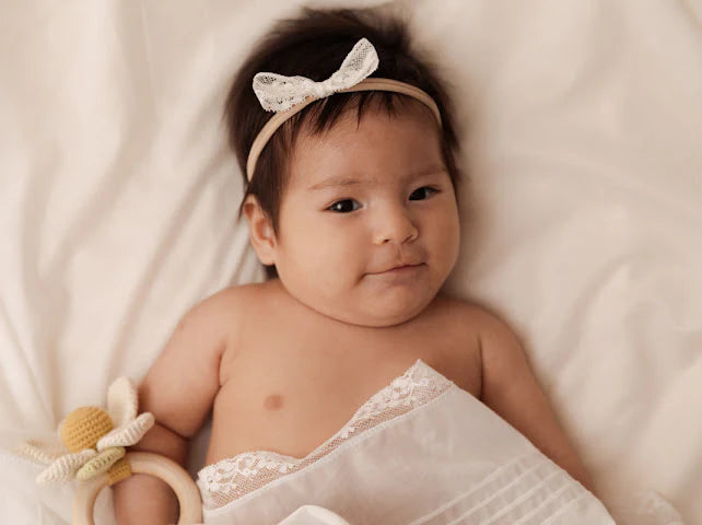 Crochet Rattle - Flower