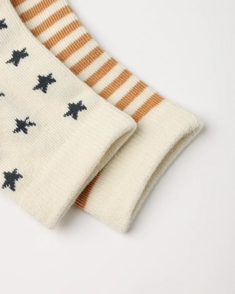 Jacquard Socks 2-Pack