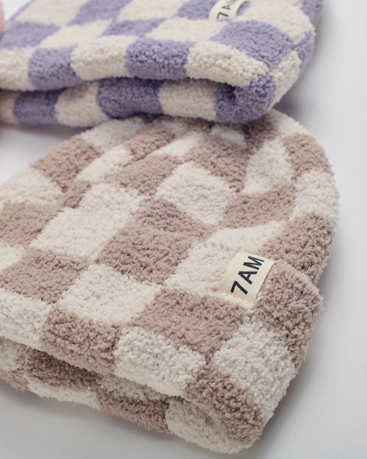 Beanie Checkers Fuzzy