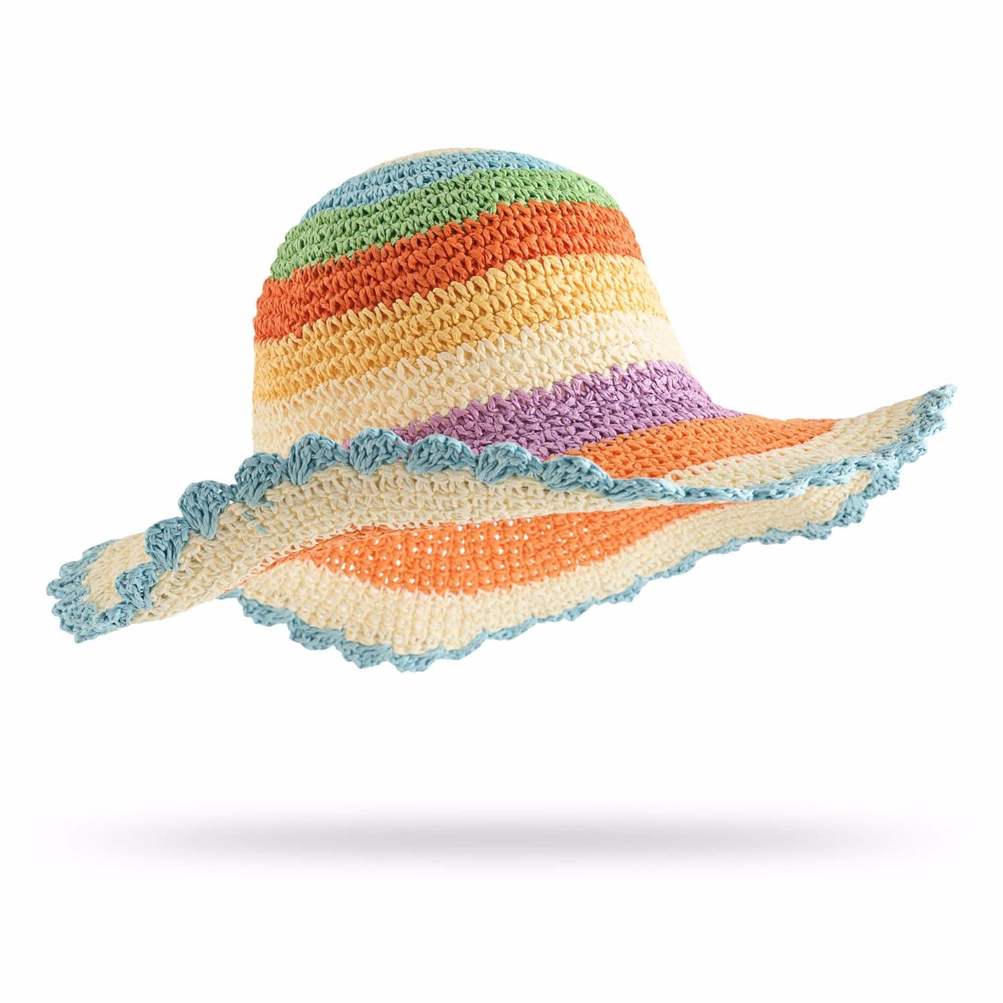 Scallop Straw Hat