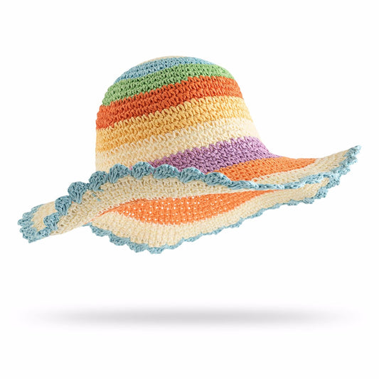 Scallop Straw Hat
