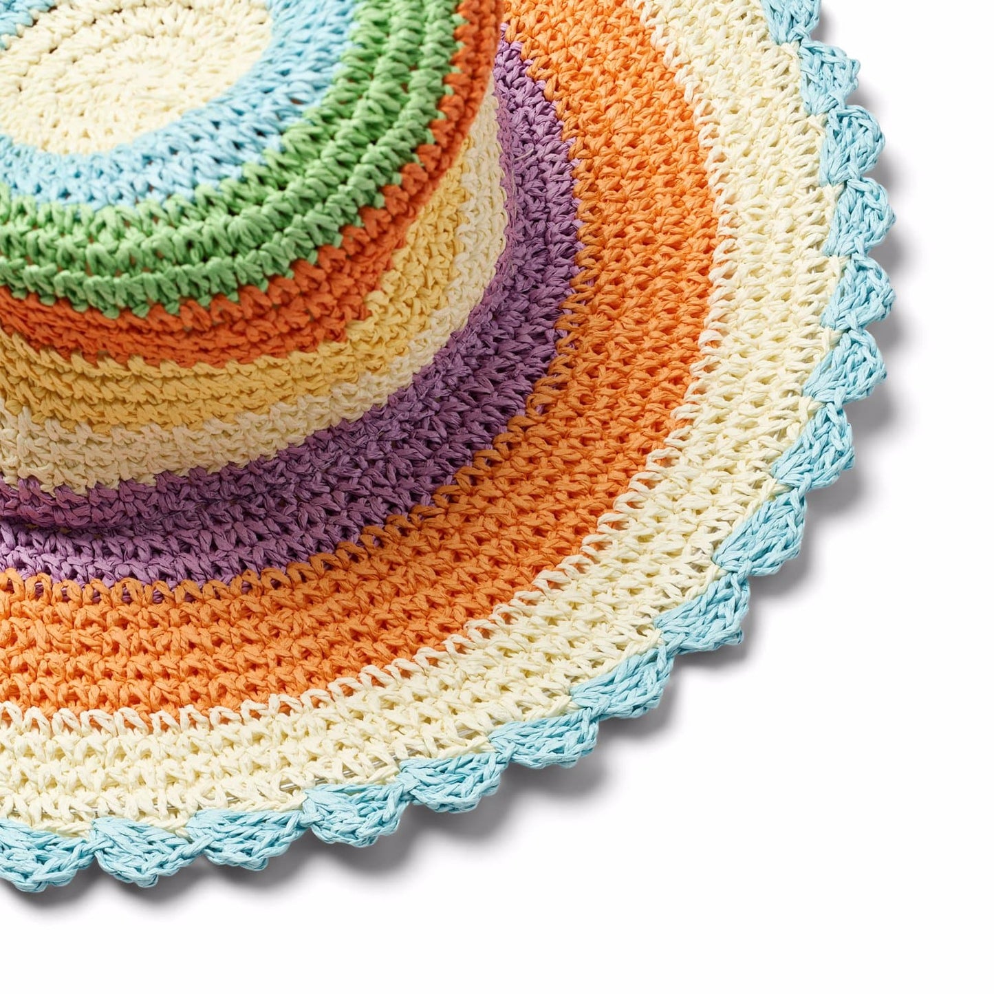 Scallop Straw Hat